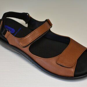 Wolky Salvia in sienna italian softy leather